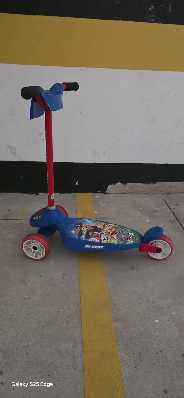 Patinete Skatenet Patrulha Canina - Bandeirante - Foto 2