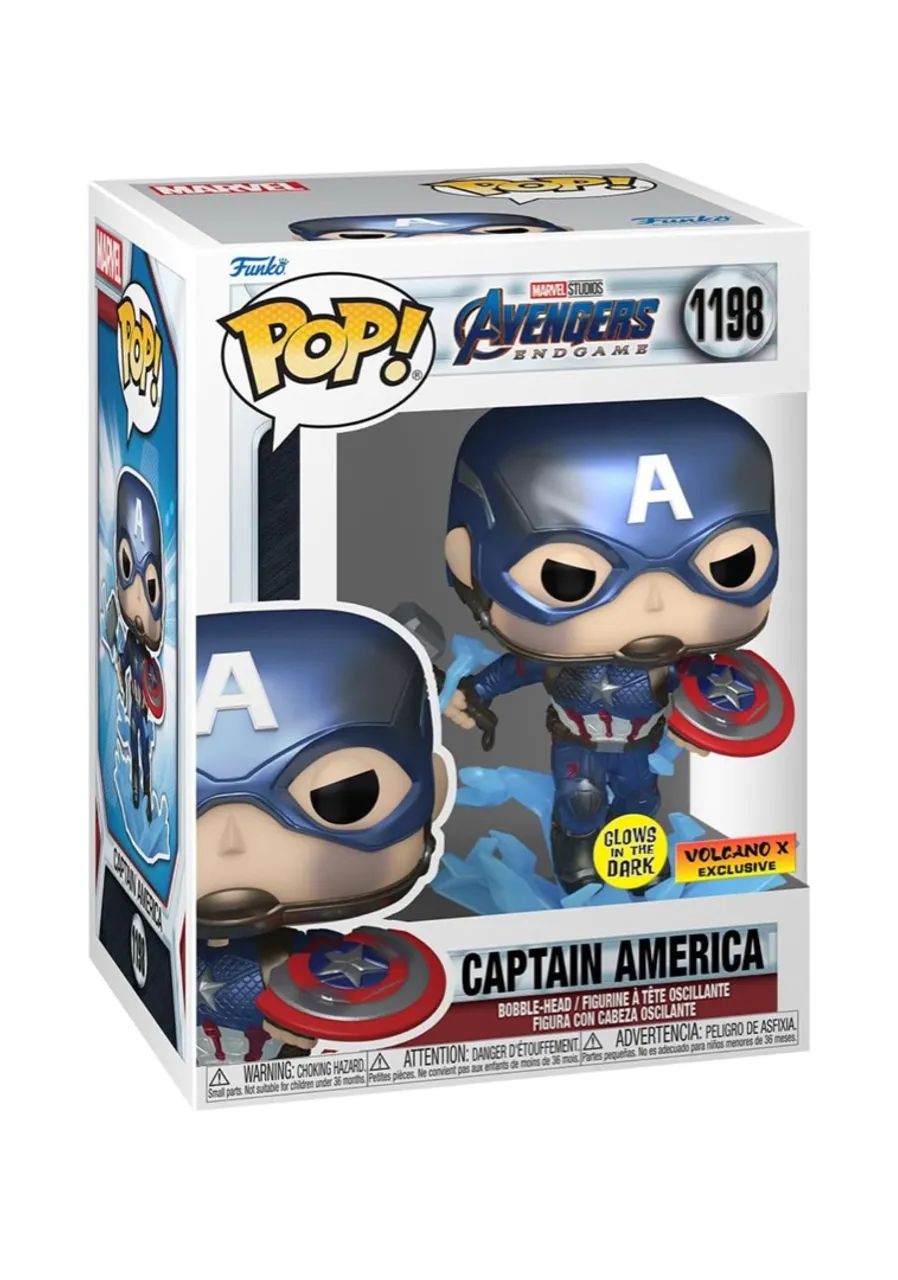 Funko Pop! Captain America - Avengers Endgame #1198 - Foto 3