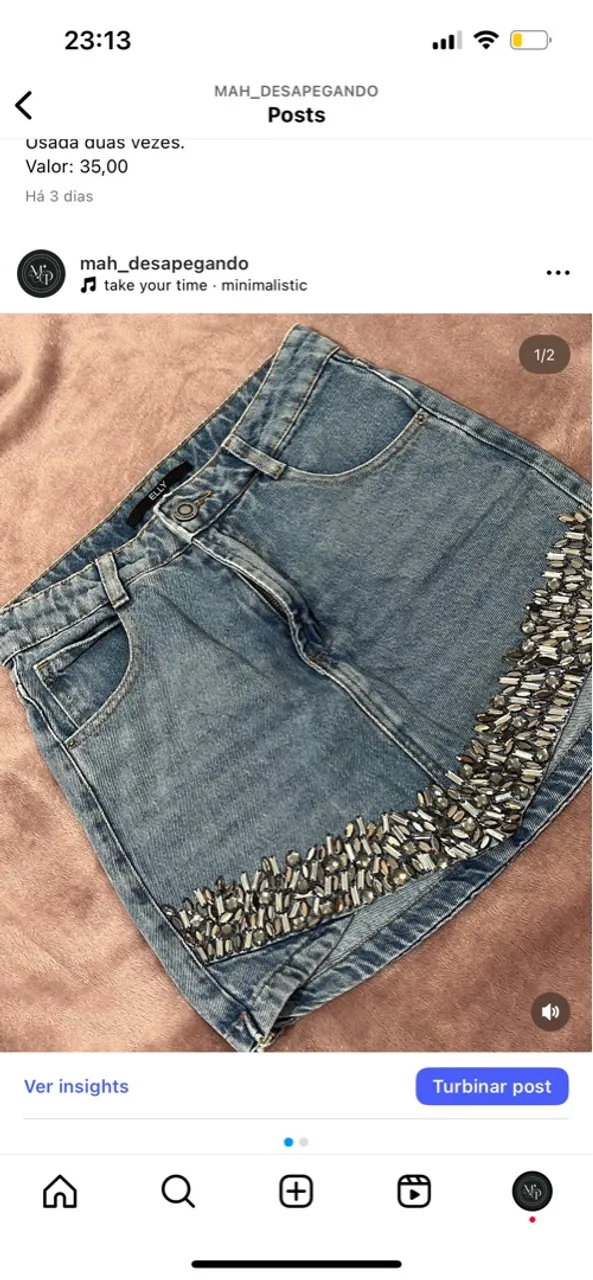 Saia strass