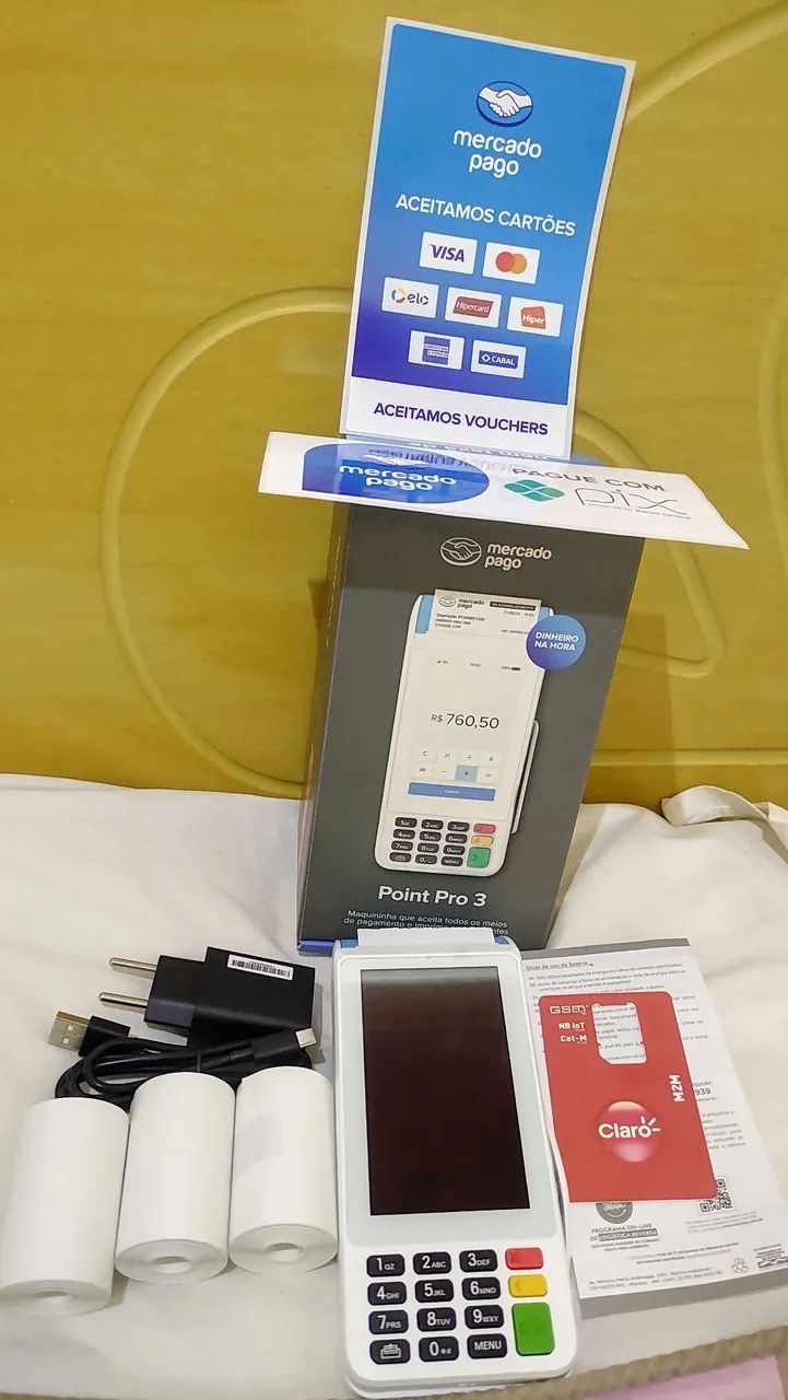 Máquina de cartão Point Pro 3  - Foto 3