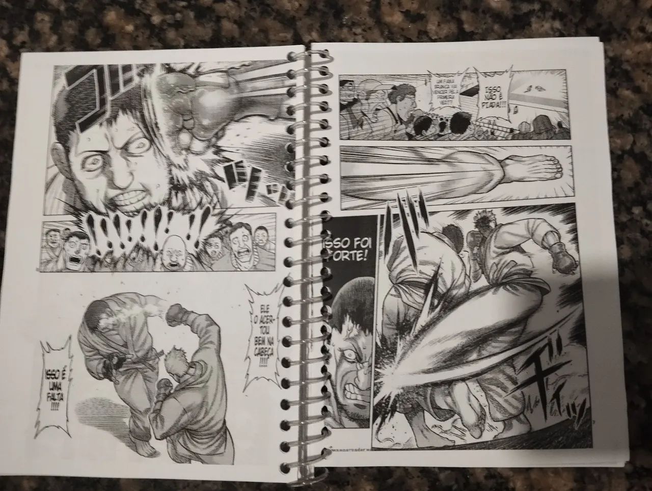 Mangá Kengan Ômega artesanal e encadernado (PtBr) - Volumes 1 a 10 - Foto 2