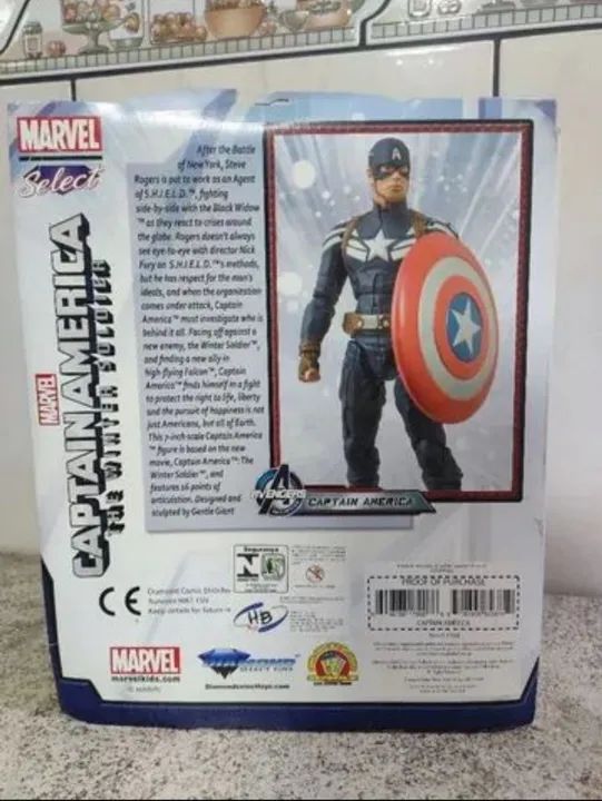 Marvel Select Captain America - Figura de Ação - Foto 2