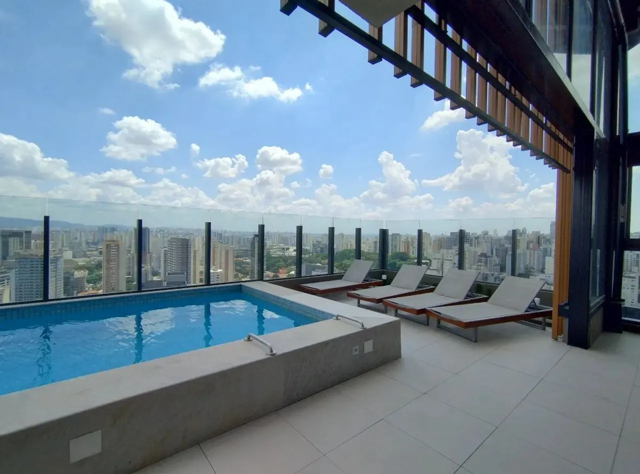 Studio para locação com 1 quarto, 21m²