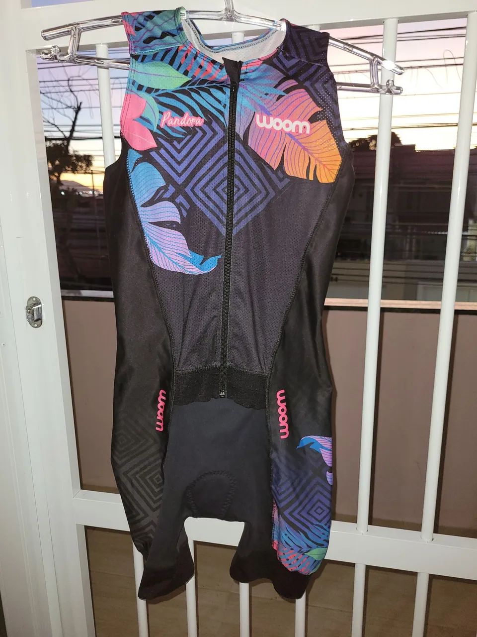 Macaquinho Ciclismo Feminino Woom