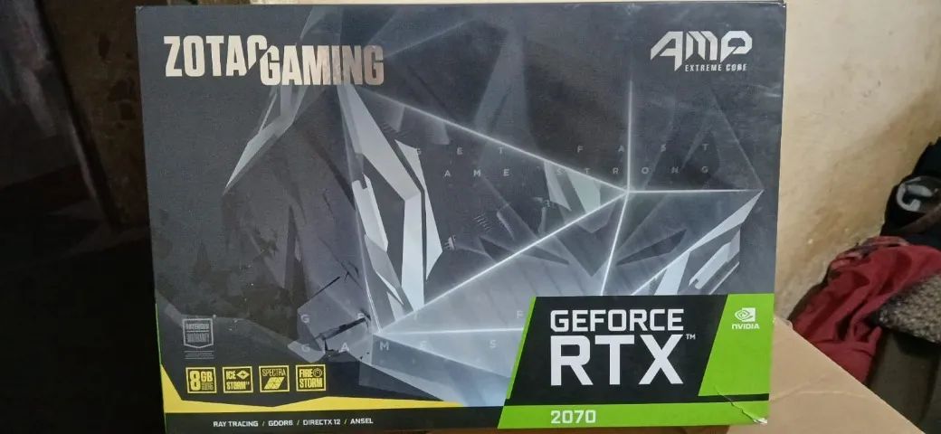 RTX 2070 zotac amp 8gb venda e troca - Foto 4