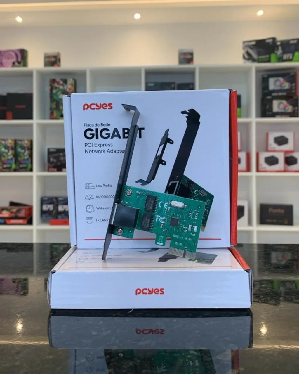 Placa De Rede RJ45, NOVA.