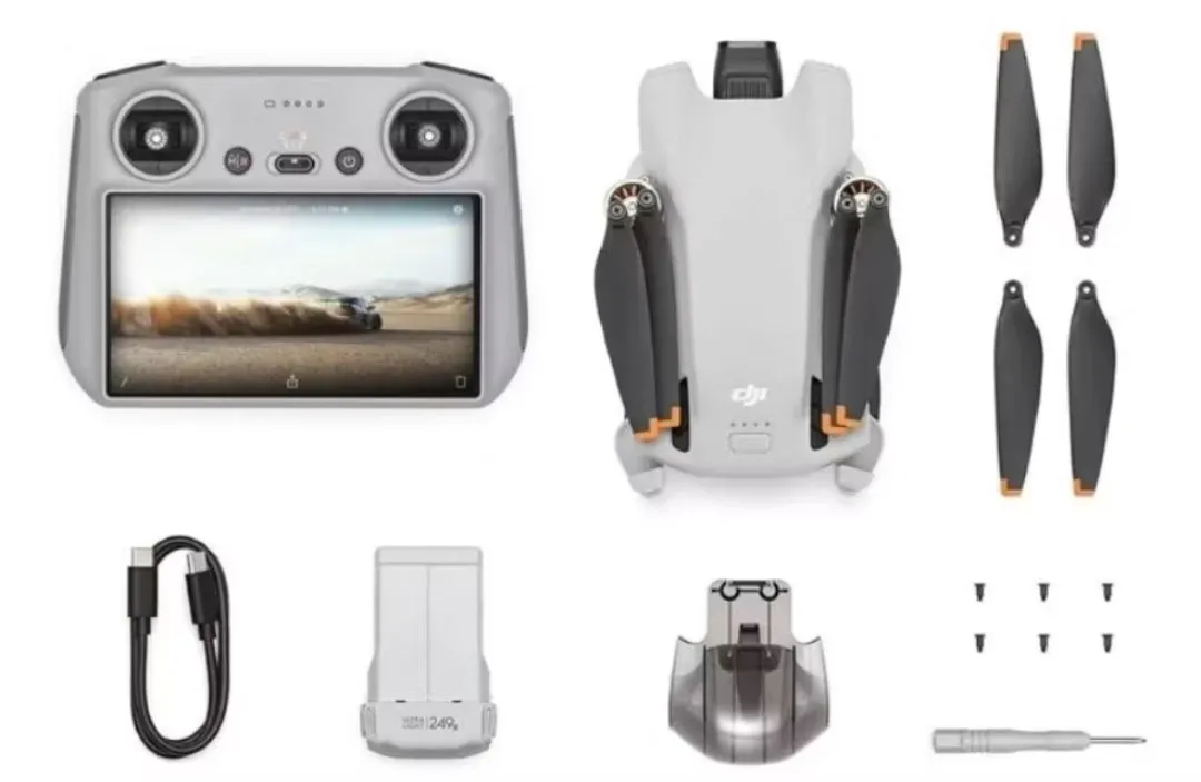 Drone DJI Mini 3 Pro com Câmera 4K e Controle Remoto