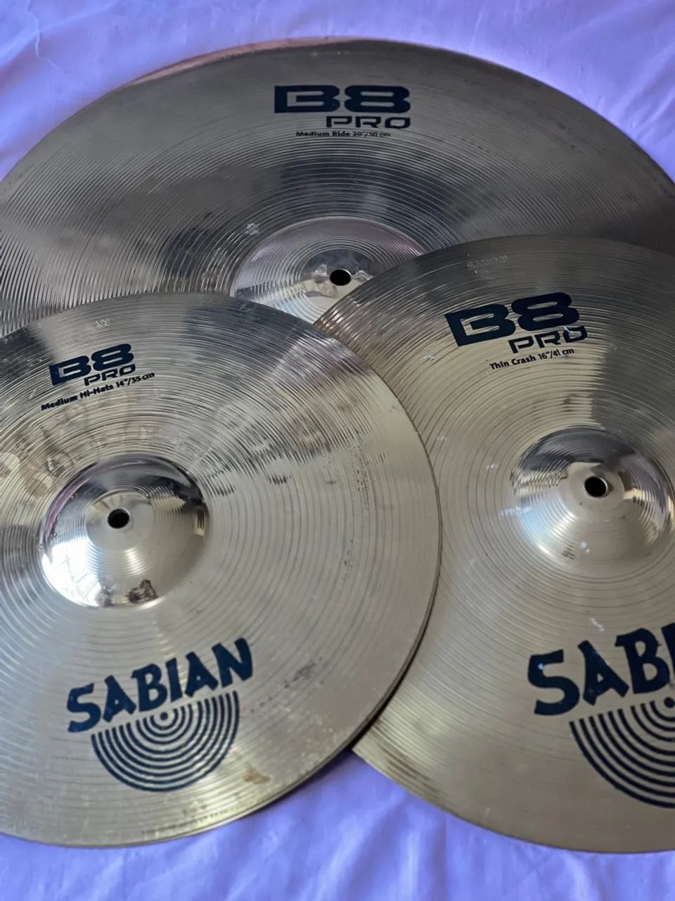 Kit de pratos Sabian B8 Pro
