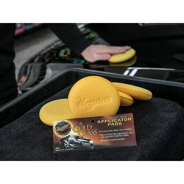 Espuma Aplicadora Meguiars Foam Applicator Pads - Kit C/ 4 - Foto 4