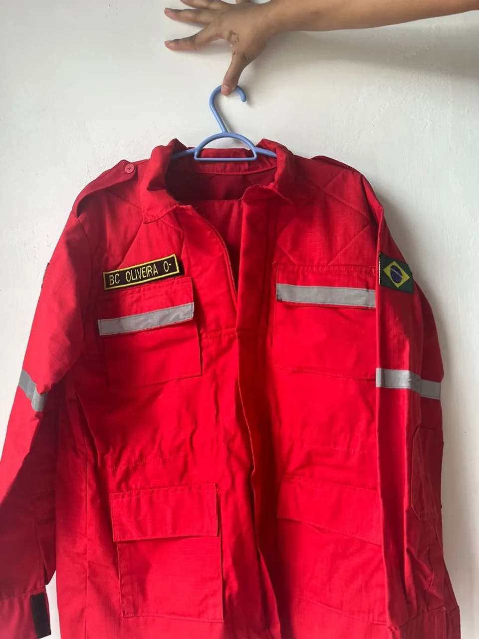 Farda completa de bombeiro civil