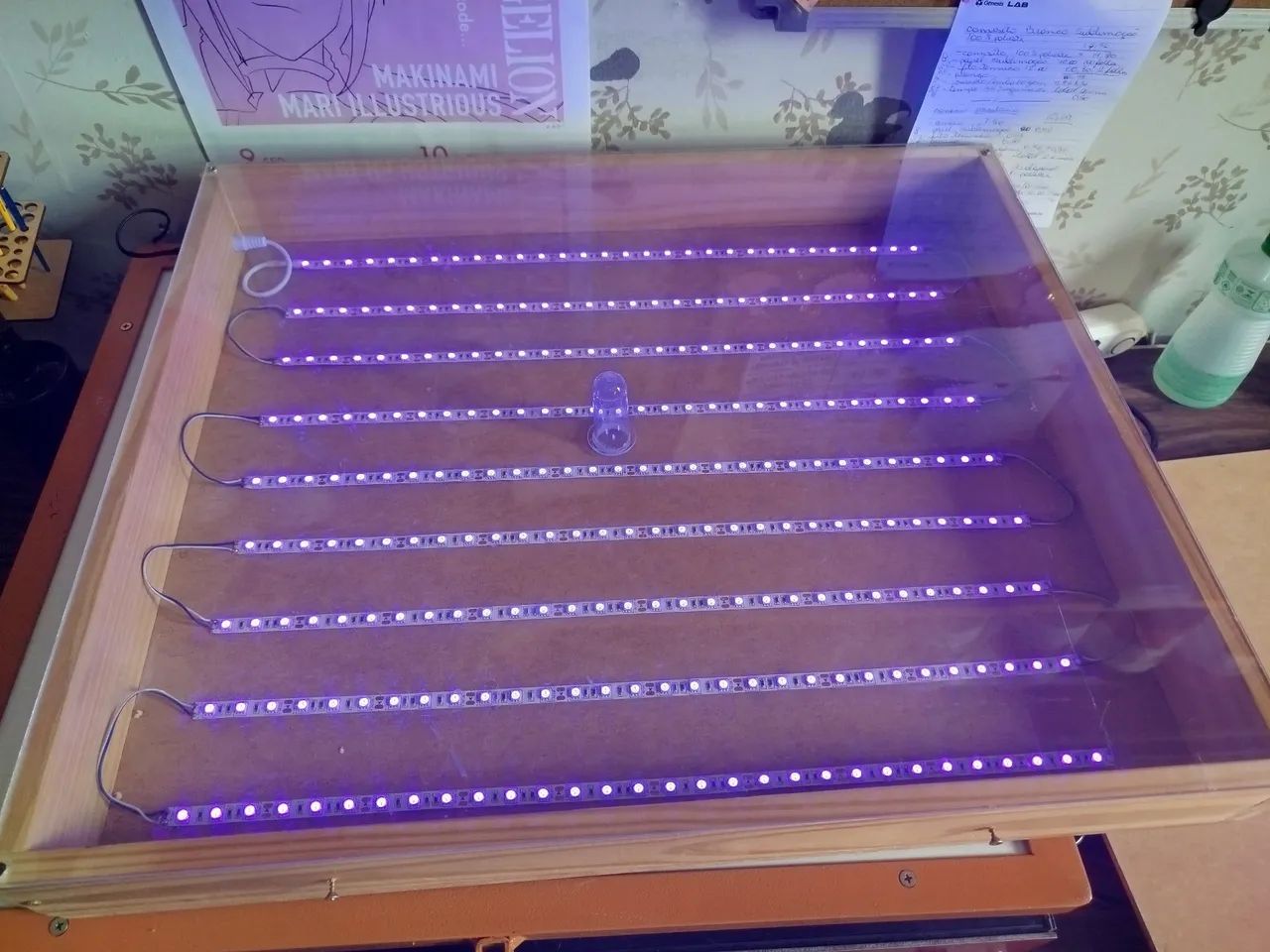 Gravadora led serigrafia 