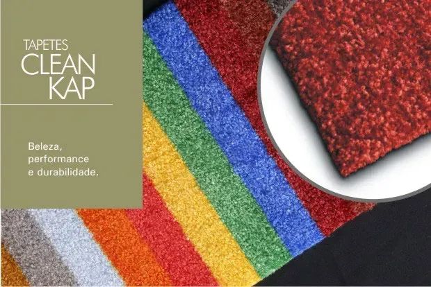 TAPETE PERSONALIZADO CLEANKAP KAPAZI COM ABSORÇÃO DE LIQUIDOS - Foto 4