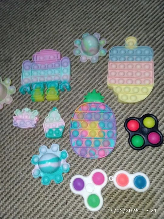 Pop It brinquedo sensorial, kit com 11 peças  - Foto 3