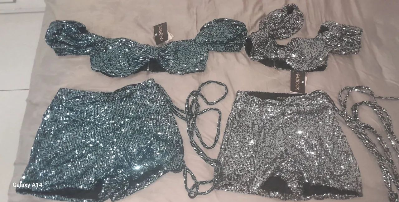 Conjunto feminino em paetê.Padocl - Foto 4