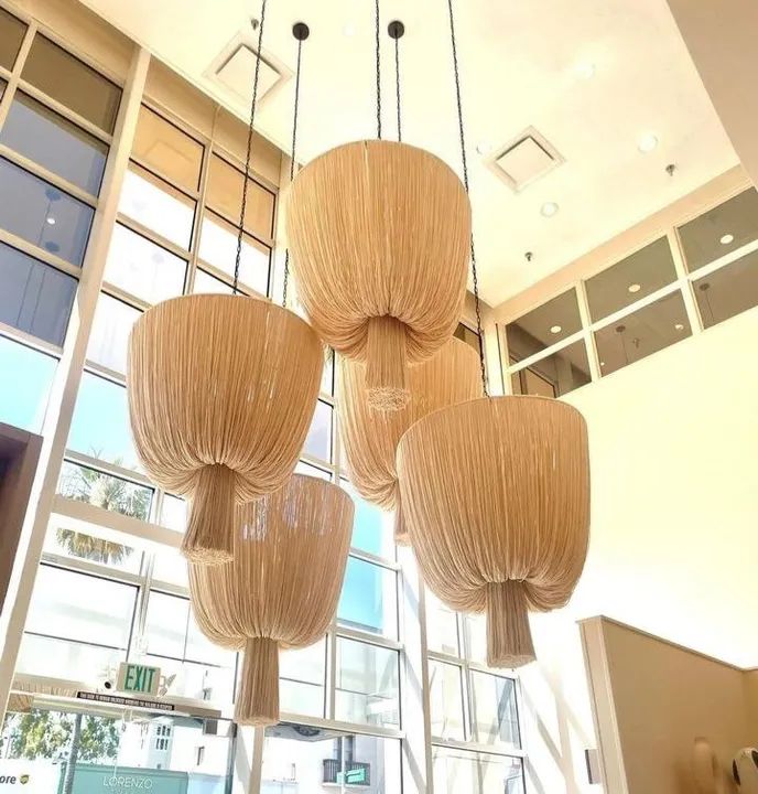 Lustre de Fibra Ótica Moderno para Sala de Estar - Foto 2