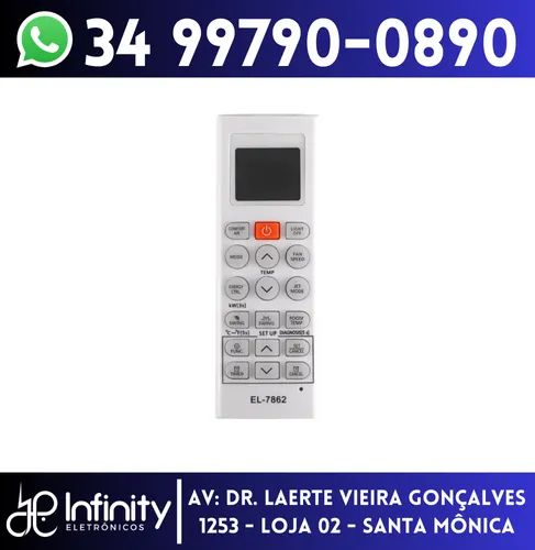 Controle Ar Condicionado LG