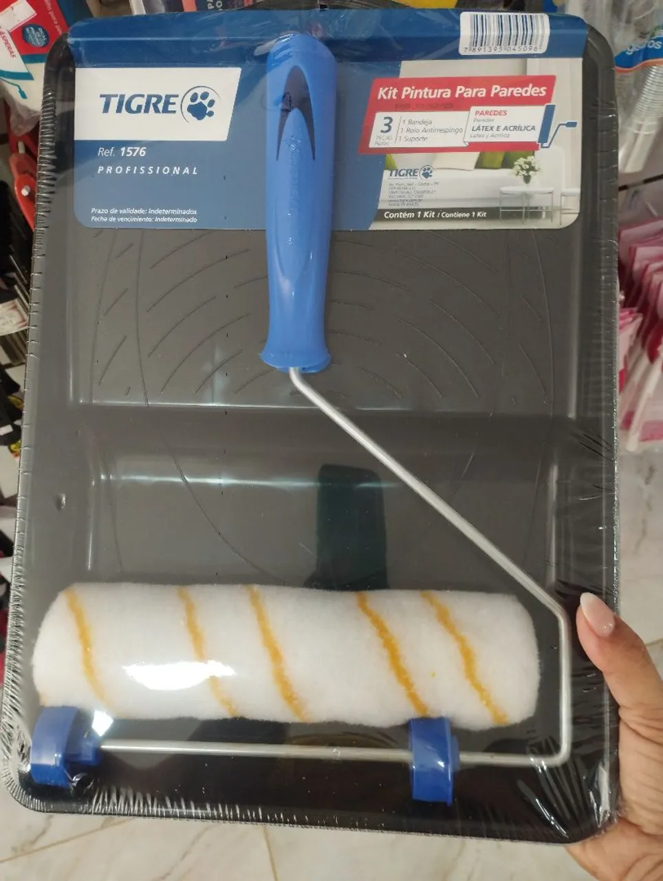 Kit Pintura para Paredes Tigre Profissional