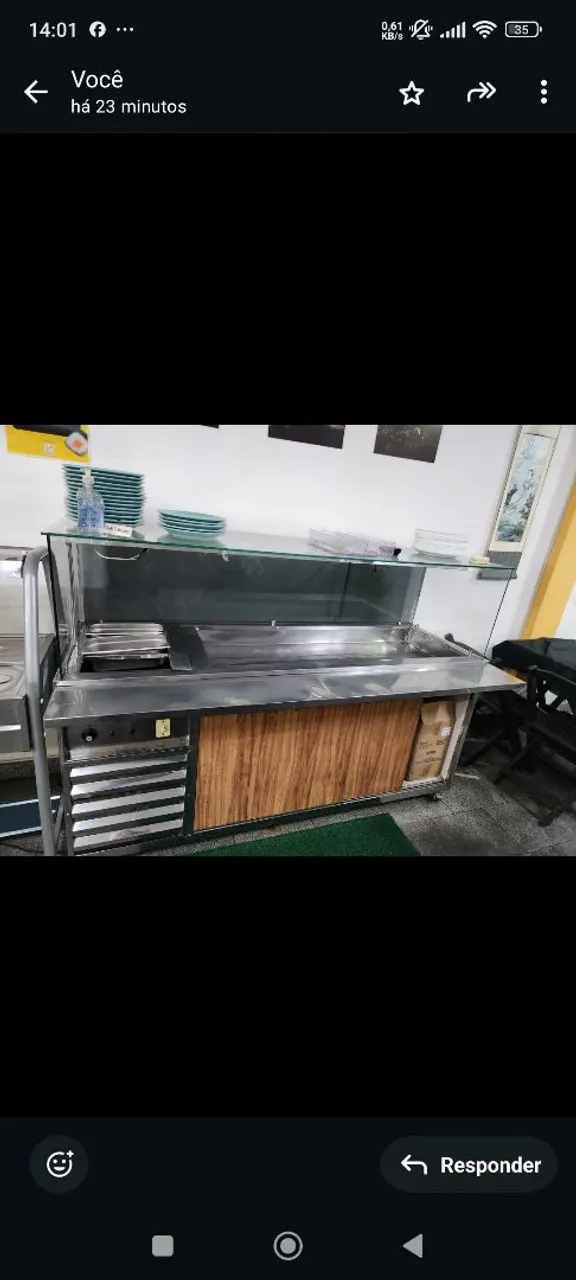 Balcão Refrigerado para Restaurante