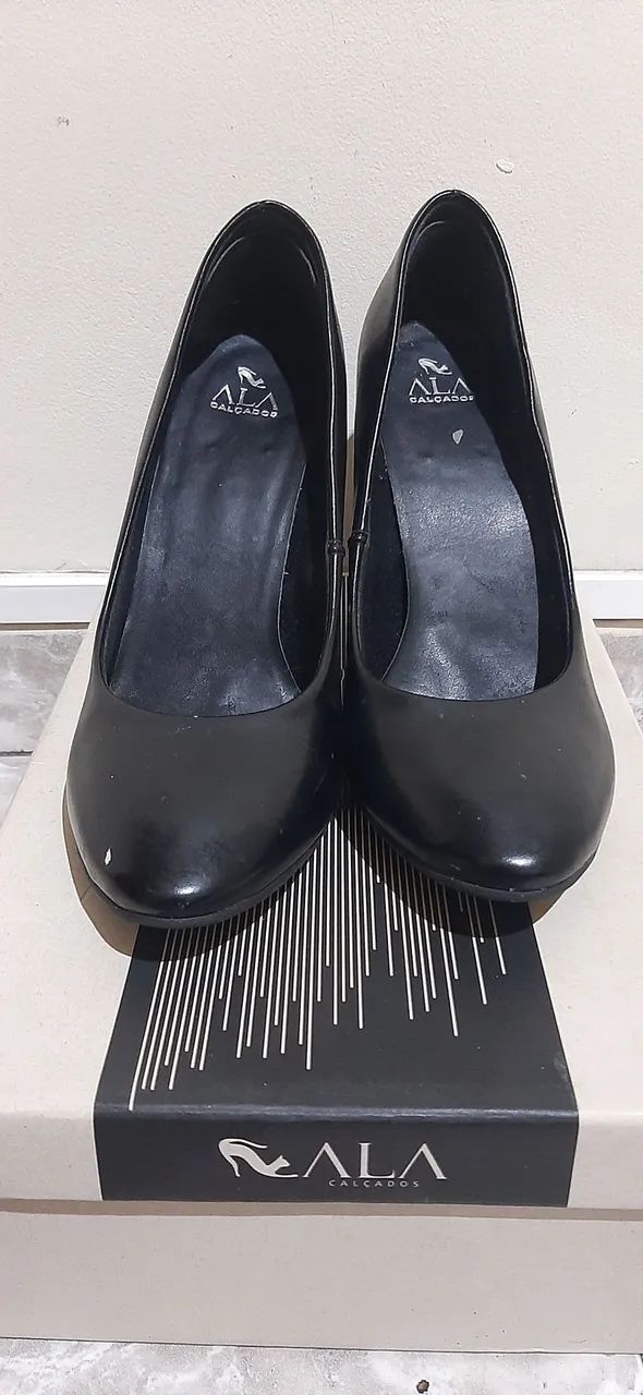 Sapato Feminino Salto Grosso ALA Calçados - Foto 3