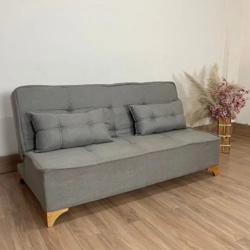 Sofá Cama Casal Zuric Tecido Linho l64 - Foto 2