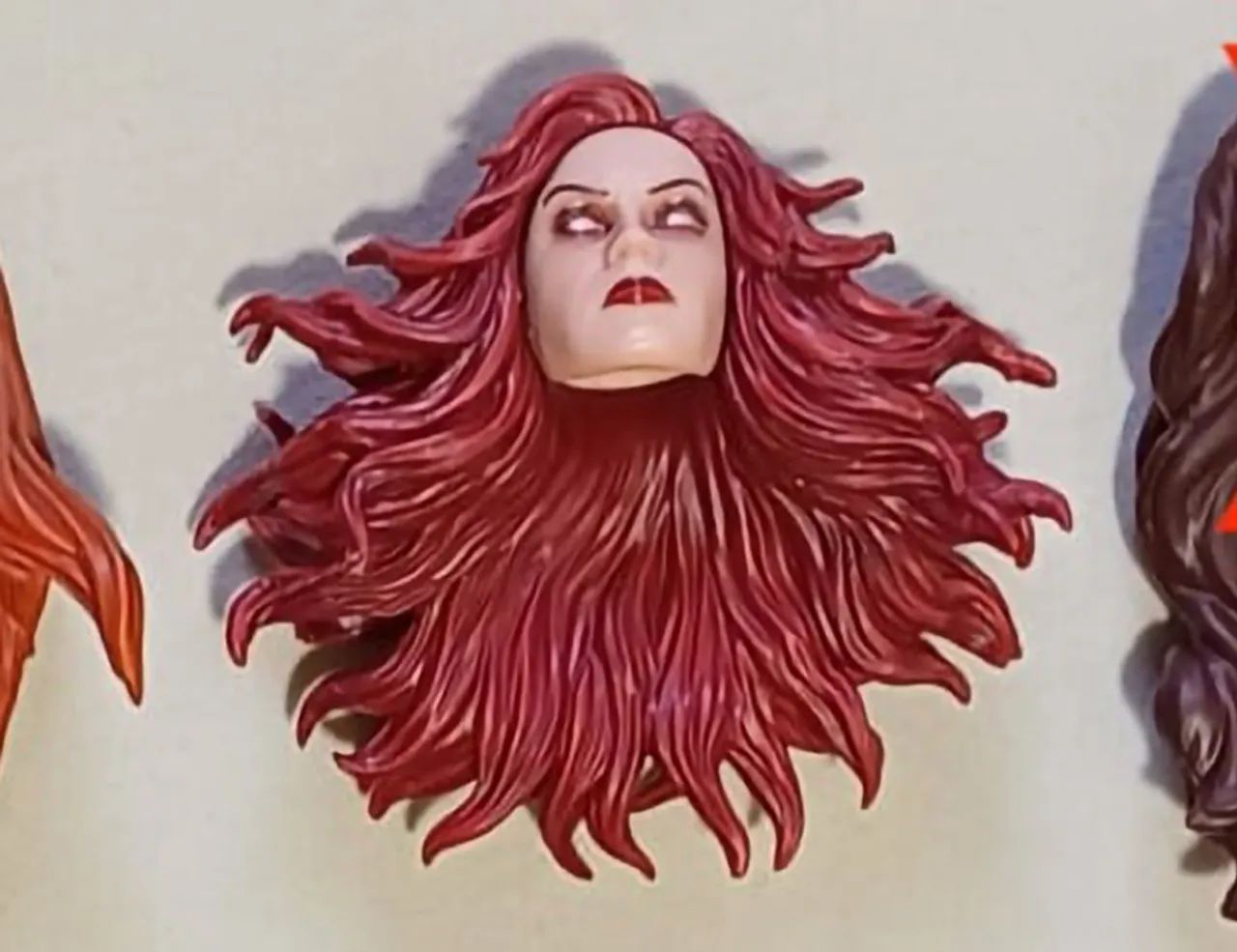 Marvel Legends 3 Cabeças Femininas