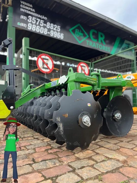 Grade Niveladora 28 discos - TATU. - Foto 6