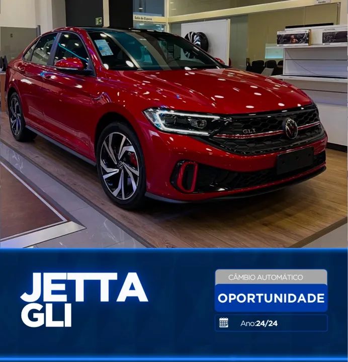 JETTA GLI 2025 *TODAS AS CORES*.