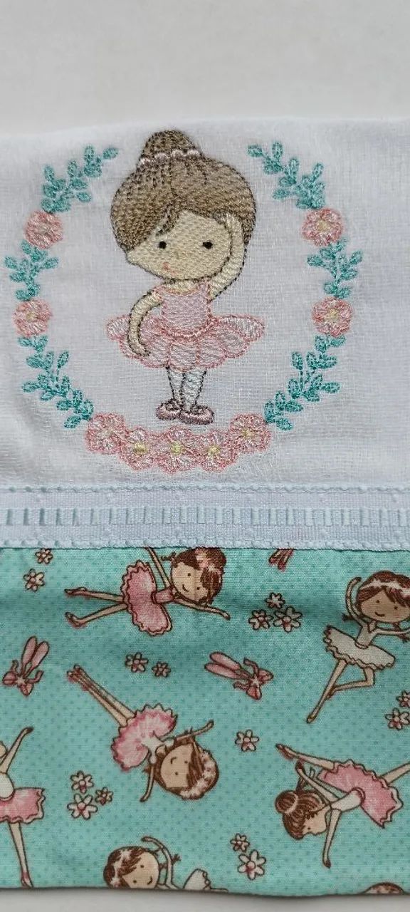 Panos de boca bordados  - Foto 3