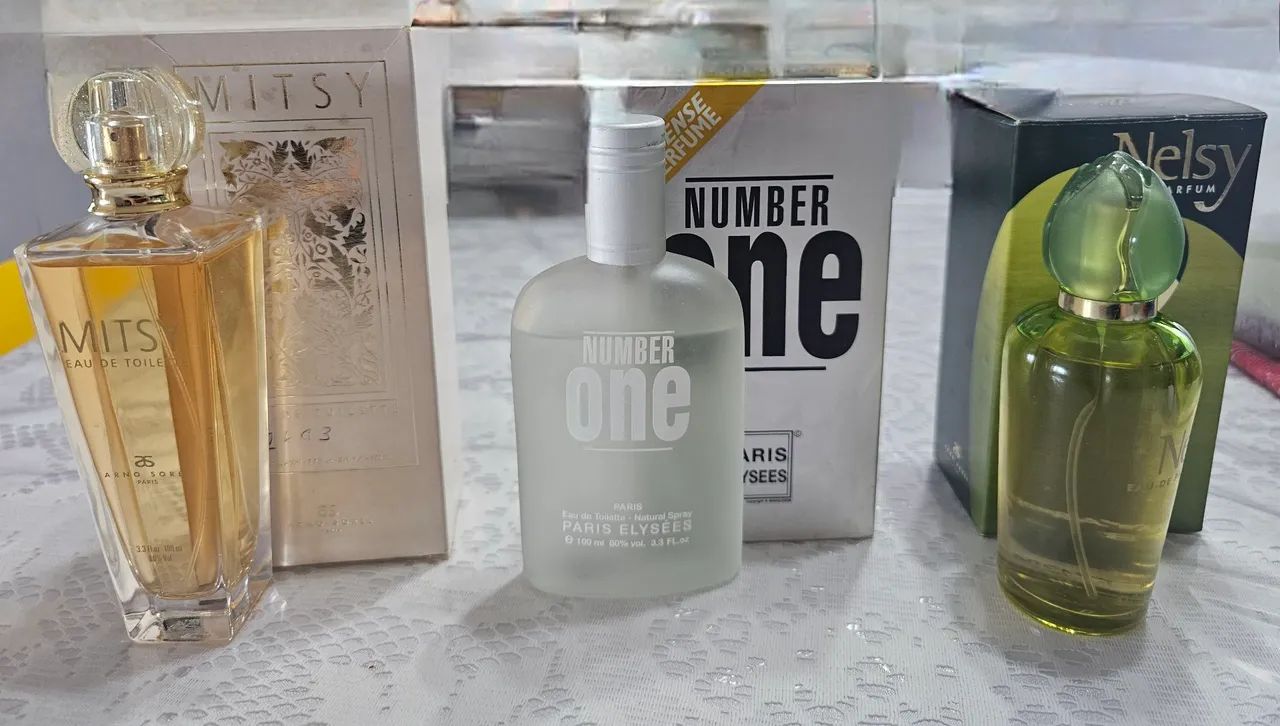 Cada perfume R$ 70,00