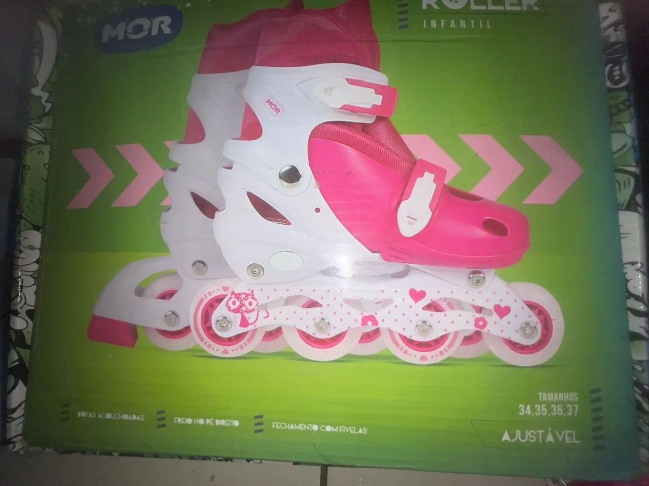 Patins Roller Ajustável  - Foto 3