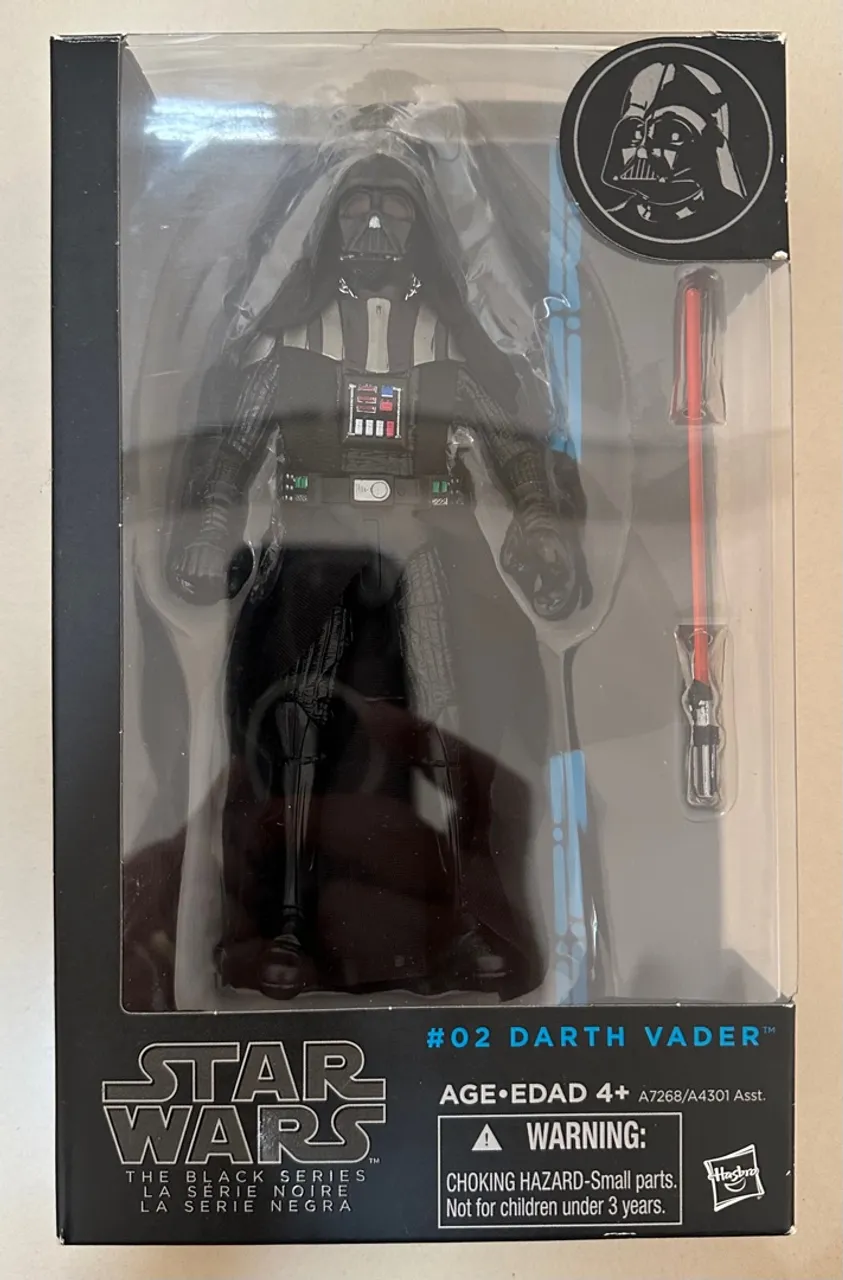Boneco Darth Vader Star Wars Black Series #02