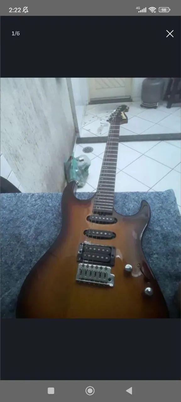 Guitarra whashburn trocas