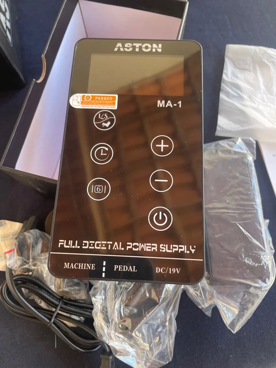 Kit Aston Pen Adapt Prata + Fonte Aston Ma-1 - Foto 5