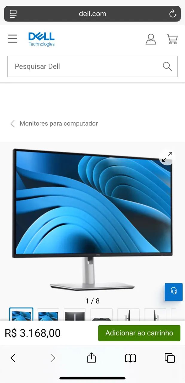 Dell 27 Monitor64739264093443120