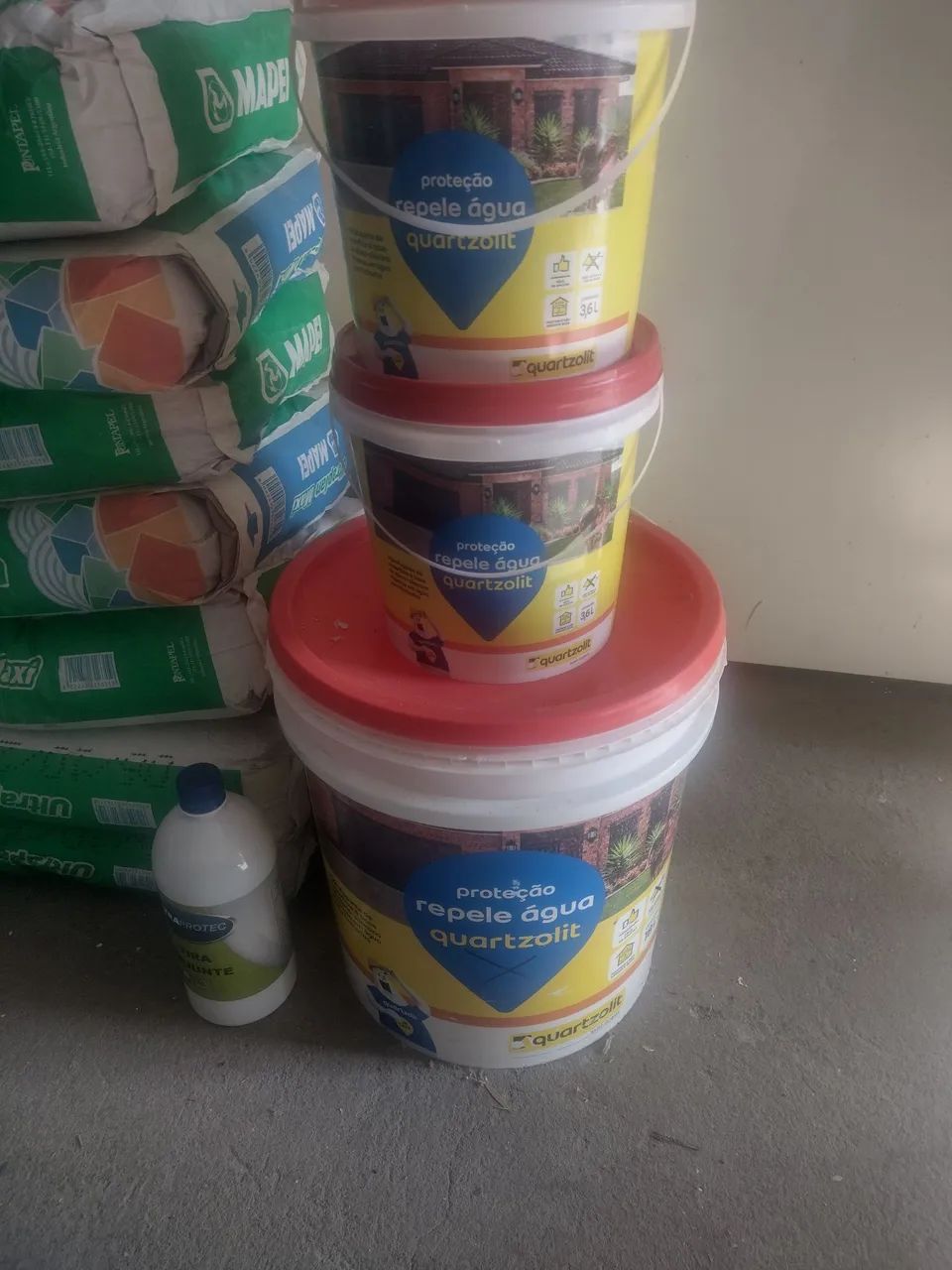 Repele água da quartzolite