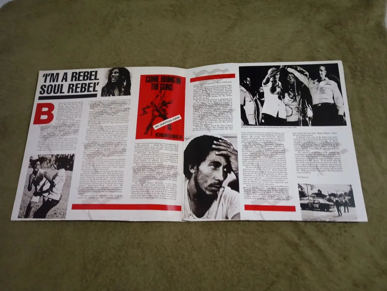 Combo 2 Discos Vinil -BOB MARLEY -otimo estado Capa Dupla  - Foto 3