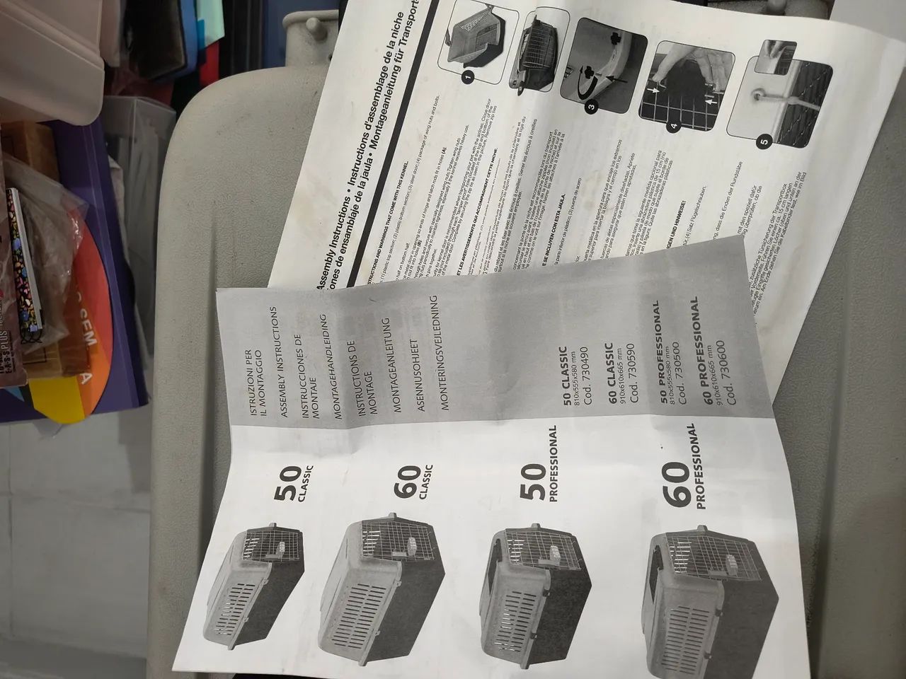 Caixa de transporte Ferplast 60 professoonal - Foto 3