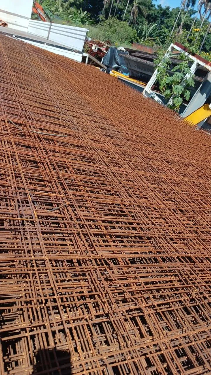 Malha 6x2.45mts 15x15 ferro 3.4