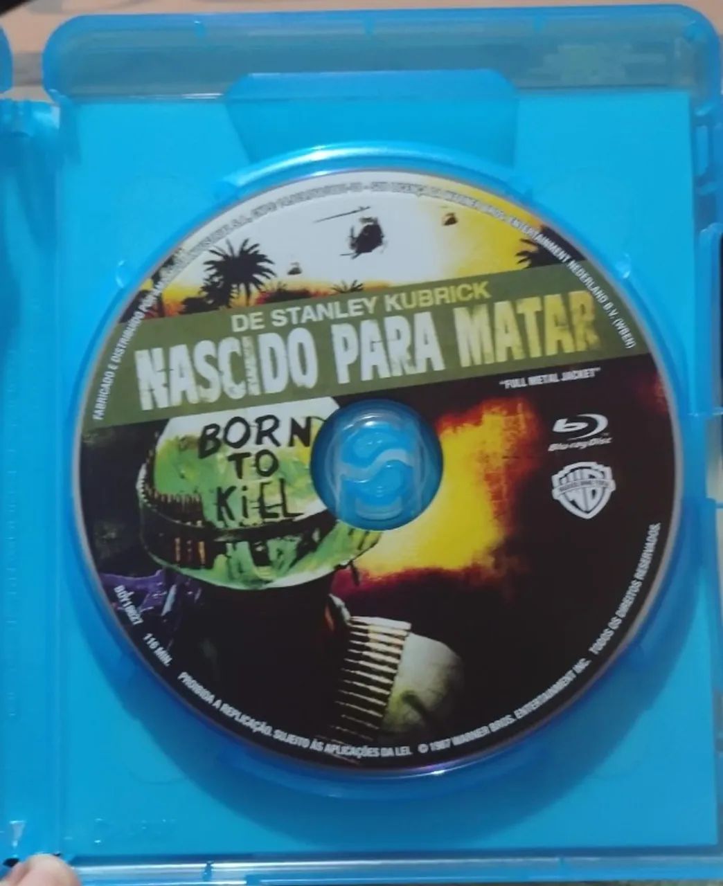 Blu-ray Nascido para matar - Excelente Estado - Foto 2