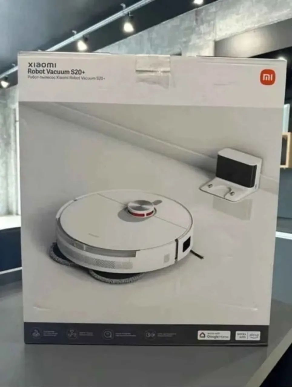 ? PROMOÇÃO ? Robô Aspirador Xiaomi Vacuum S20 Plus Novo,Lacrado Garantia de 1 ano  Emiti