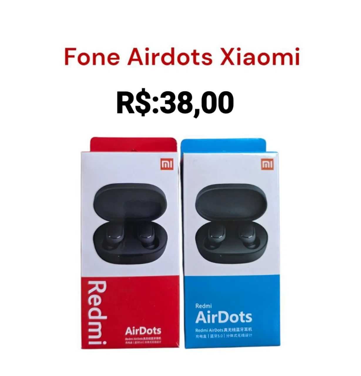 Fone de Ouvido Bluetooth Xiaomi Redmi Airdots