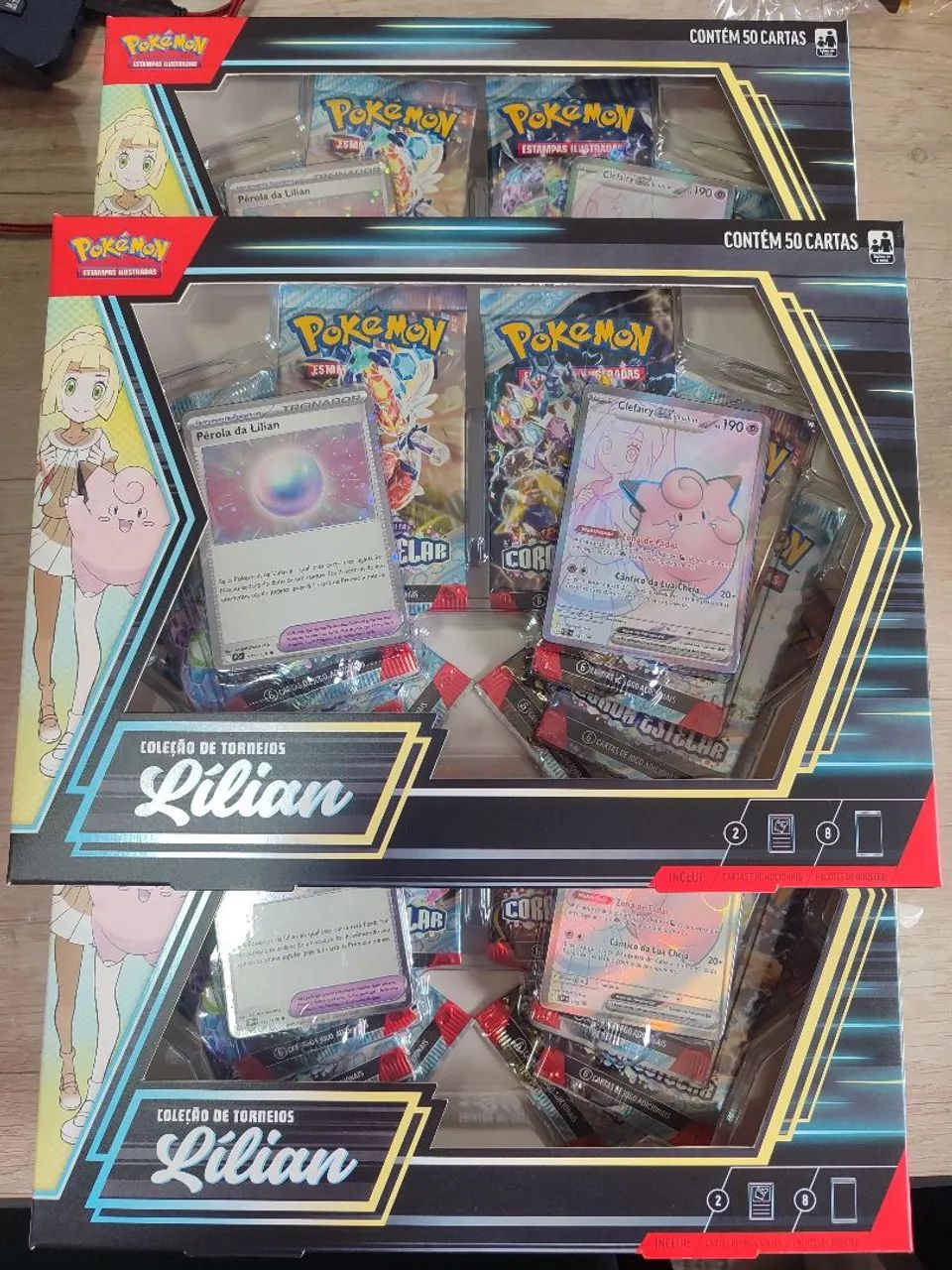 Box Pokémon TCG Clefairy EX da Lilian