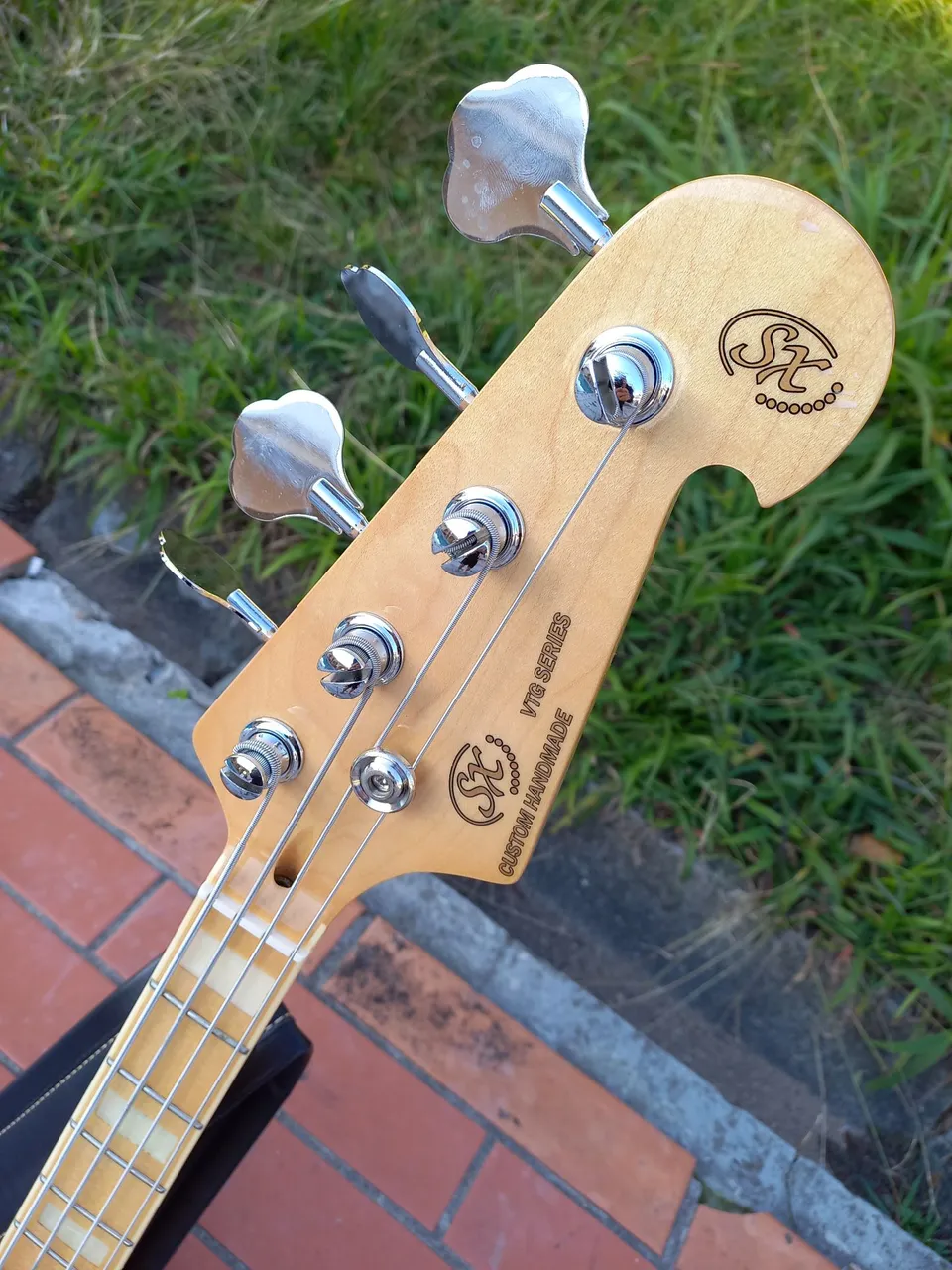 Baixo SX Jazz Bass NOVO +transmissor sem fio NOVO + Bag