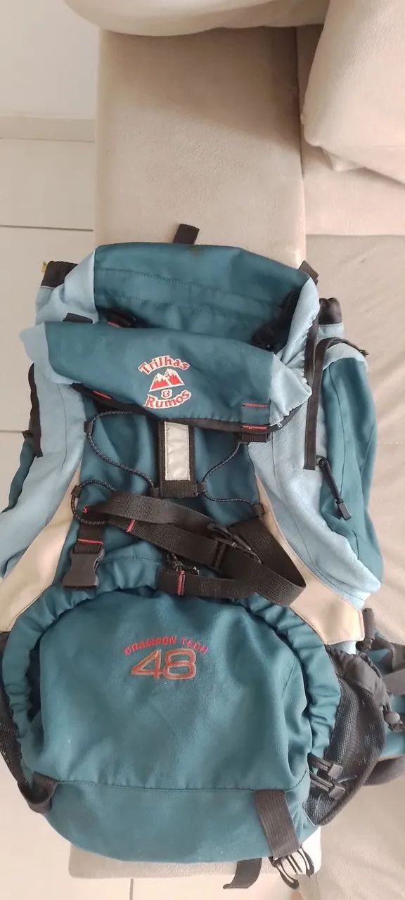 Mochila de acampamento