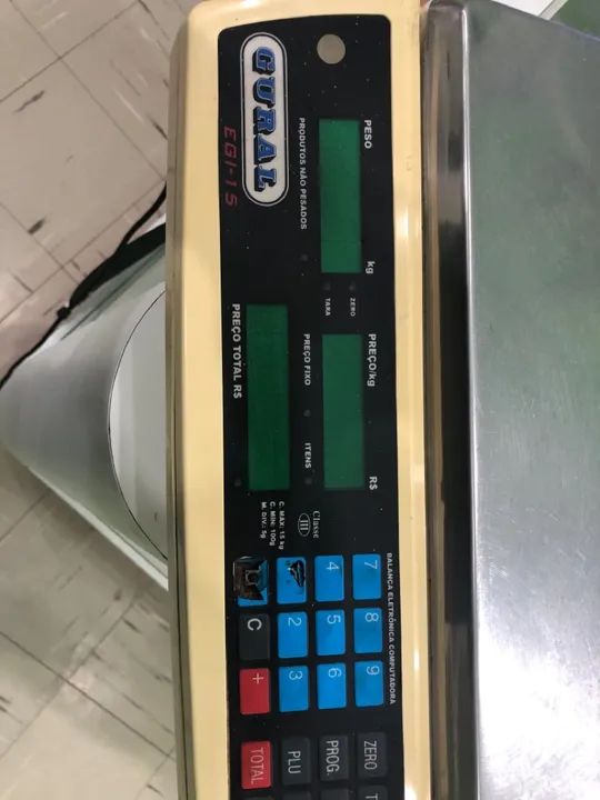 Balança eletrônica comercial Gural EGI-15 - Foto 4