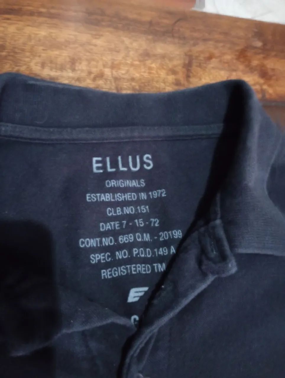 Camisa Polo Ellus - Preto.     G - Foto 2