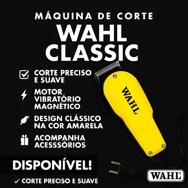 MÁQUINA DE CORTAR CABELO WAHL CLASSIC