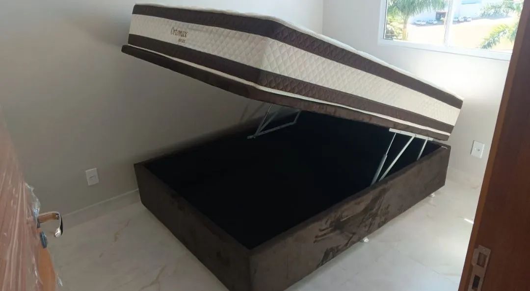 Cama Box Baú  Ortodox - Colchão D45