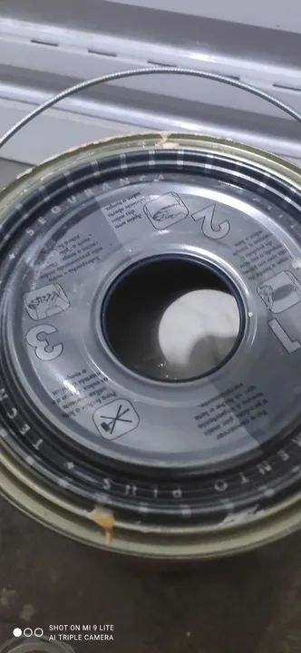 Massa para efeito marmorato ou cimento queimado  - Foto 3