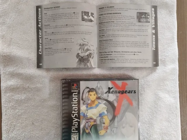 Xenogears - Original - Playstation 1 - blacklabel